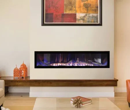 Boulevard 60 Inch Vent Free Linear Fireplace