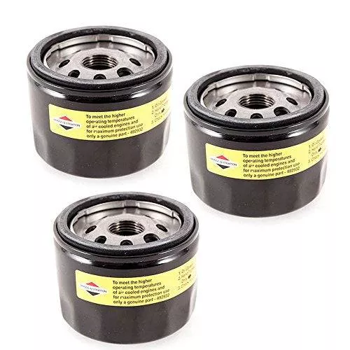 Briggs & Stratton Genuine OEM 492932 492932S Oil Filter (3 Pack)