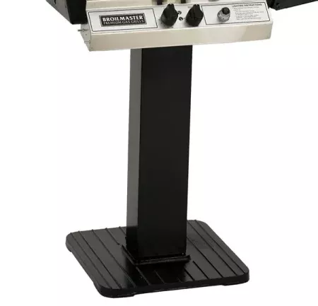 Broilmaster Patio Mount Base With Painted Black Post