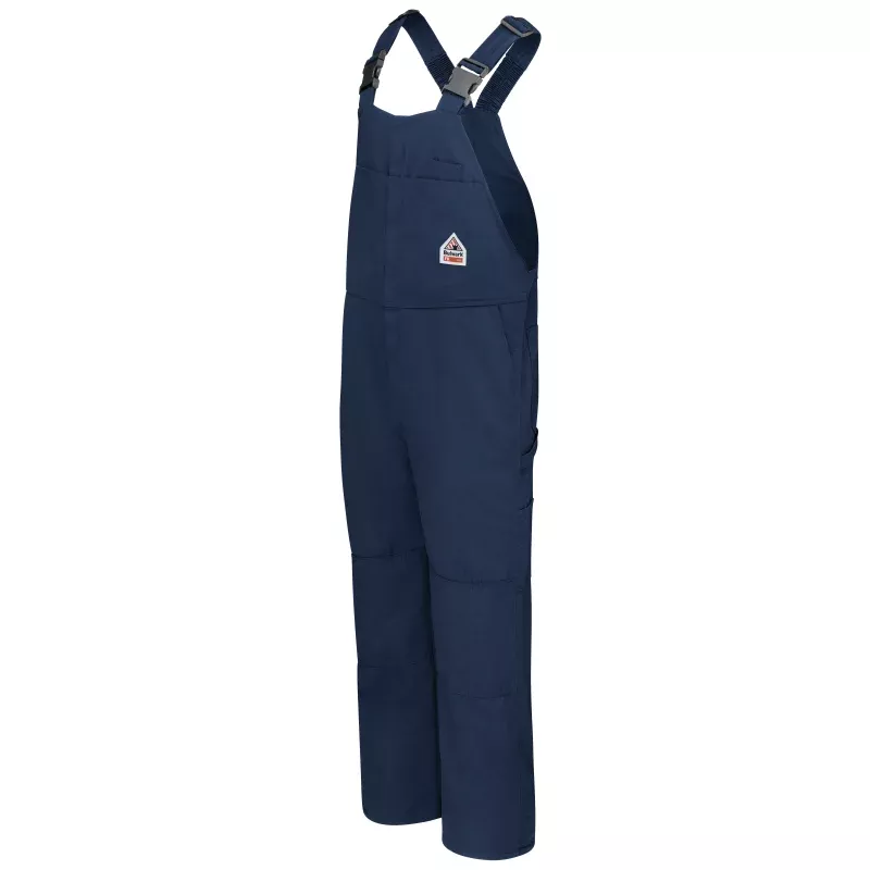 Bulwark Flame Resistant Premium Unlined Bib Overall – Navy – BNF8