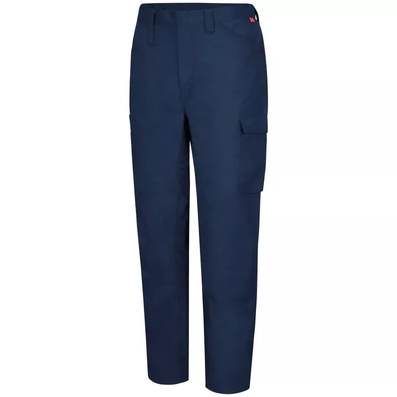 Bulwark iQ Series Men's Lightweight FR Pant Navy CAT 2 - QP14NV