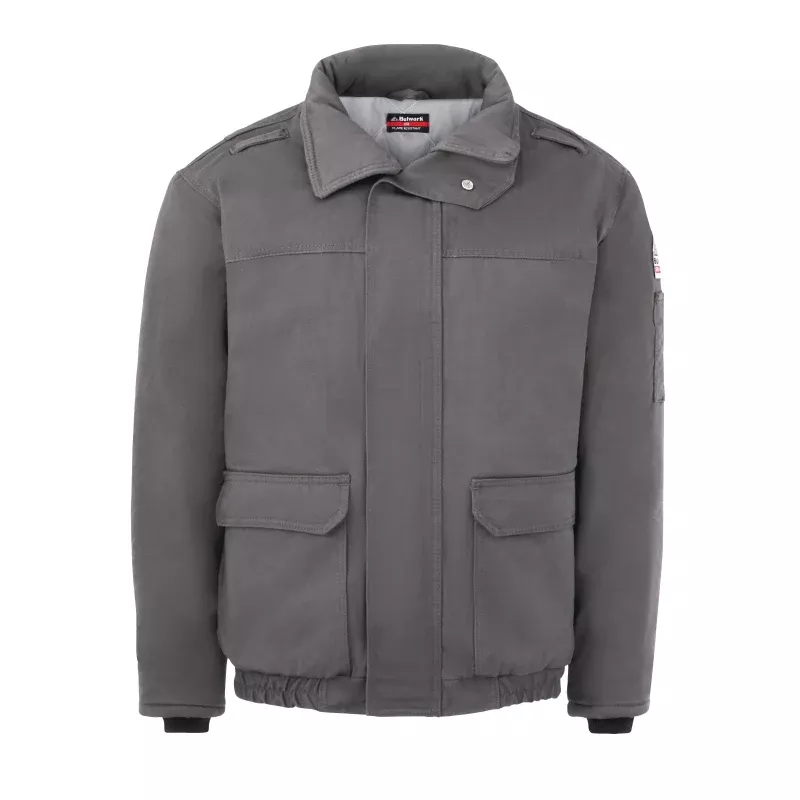 Bulwark Men’s Heavyweight FR Insulated Bomber Jacket – JLR8