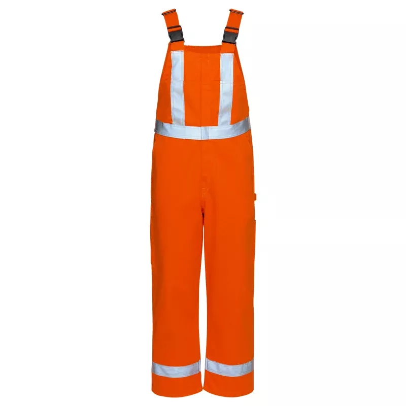 Bulwark Men’s Unlined X-Back Hi Vis FR Bib Overall – CAT 2 – BLFX