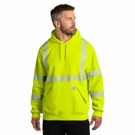 Carhartt CT104987 ANSI 107 Class 3 Hooded Sweatshirt – Brite Lime