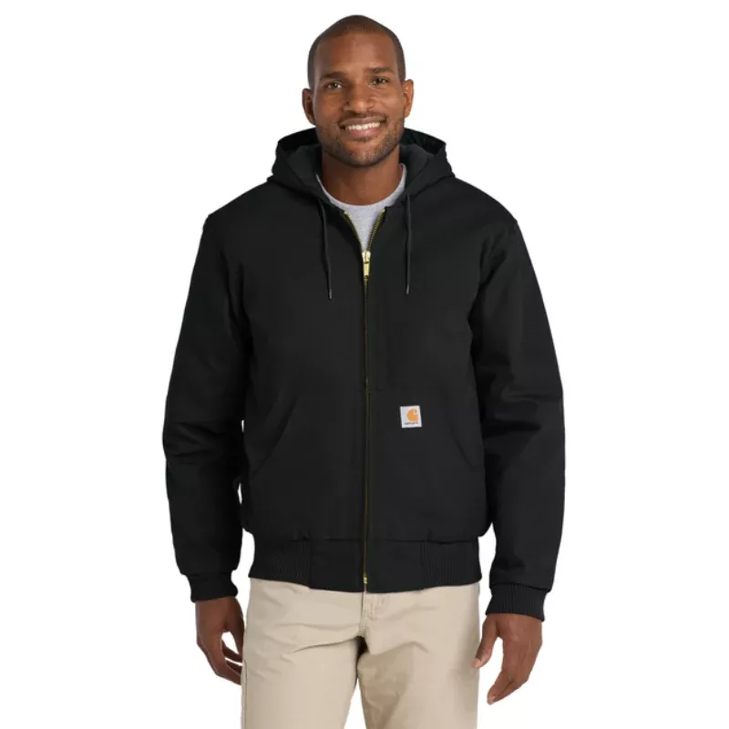 Carhartt Quilted-Flannel-Lined Duck Active Jacket – CT106677