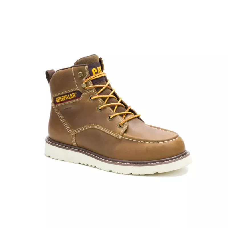 CAT Reclaimer Men’s Waterproof Steel Toe Wedge Work Boots