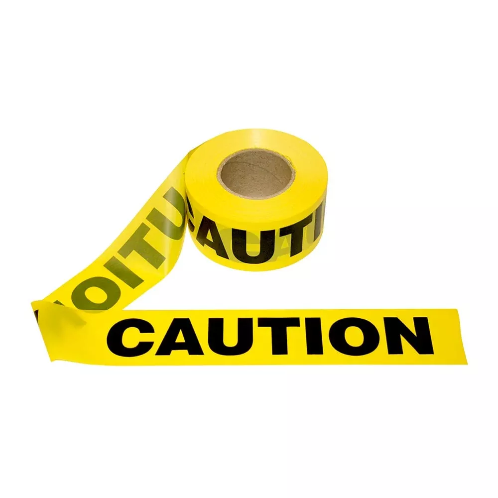 Cordova “Caution” Barricade Tape, 1 case (12 pieces)