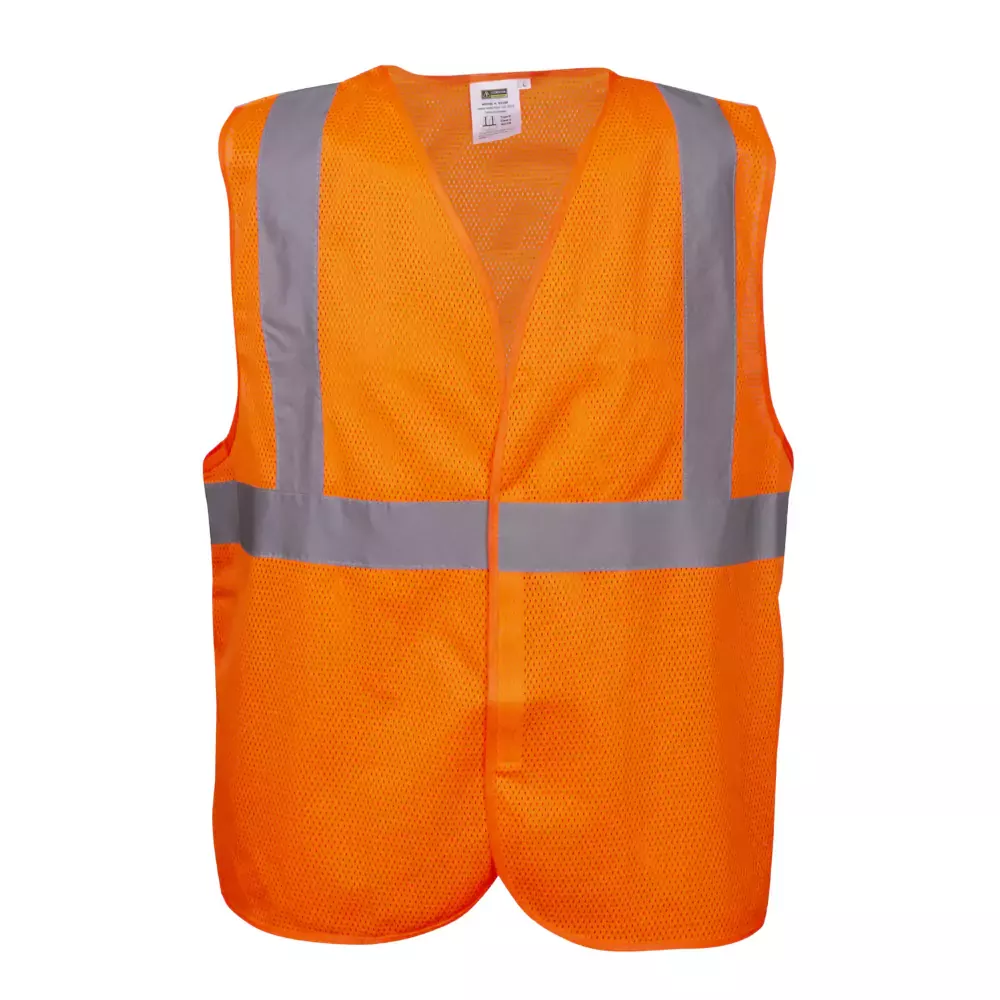 Cordova High Visibility Mesh Safety Vest - Hook & Loop Closure - ANSI Type R Class 2 V21