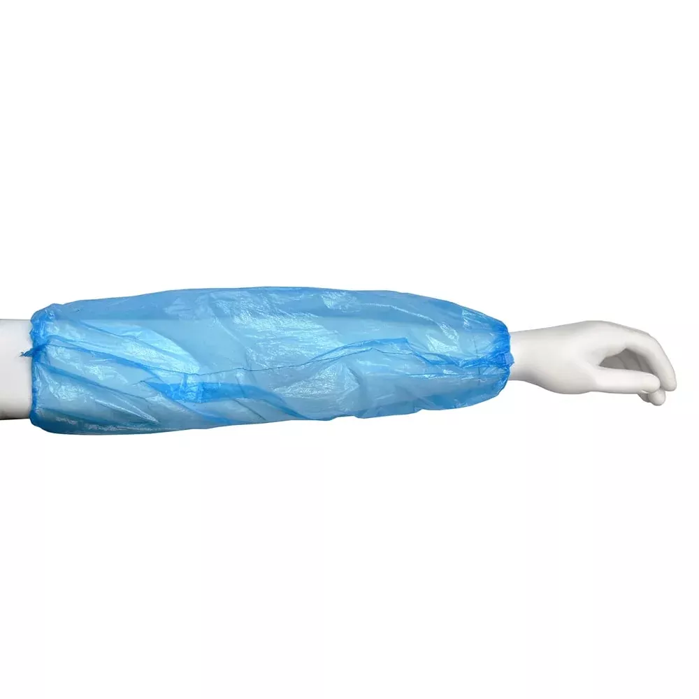 Cordova PS18 Polyethylene Arm Sleeves with Elastic Ends, 1 case (1000 pieces)