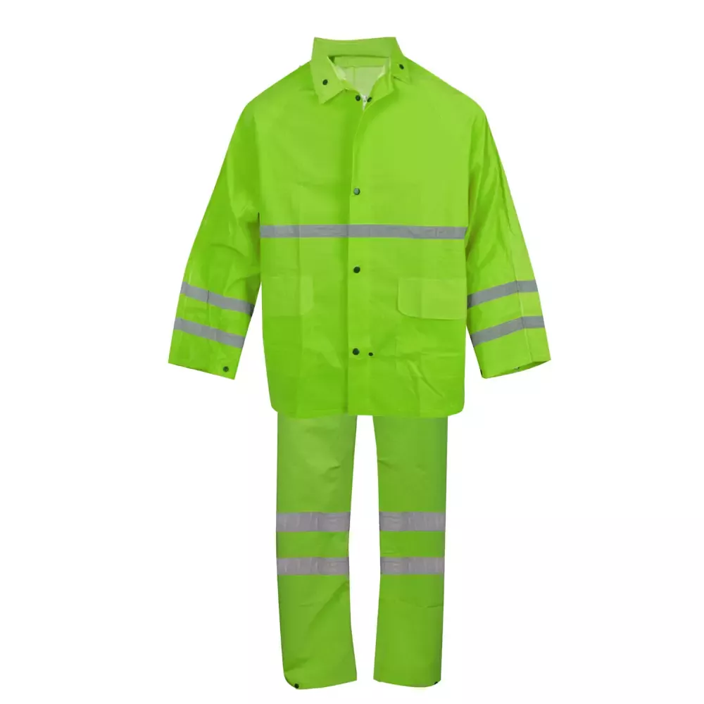 Cordova Riptide .35 mm PVC/Polyester Rain Suit 3 Piece Lime – HV353G
