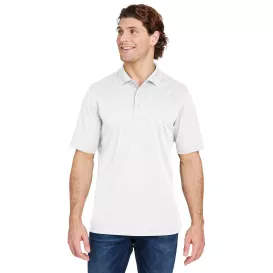 Core 365 CE104 Market Snag Protect Mesh Polo - White