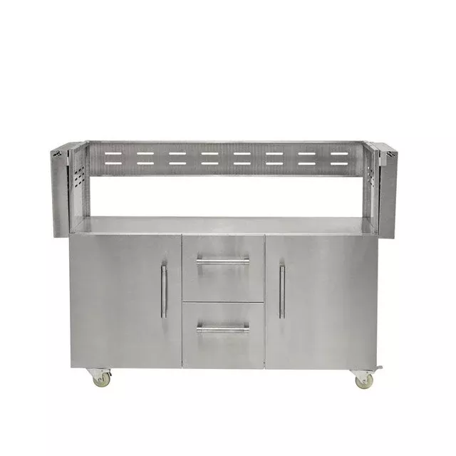 Coyote Grills: Cart for 50″ Hybrid or Combo Grill