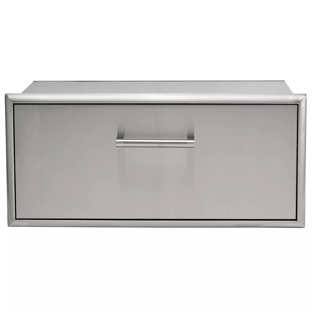 Coyote Stainless Steel Single Storage Drawer, 32-Inch