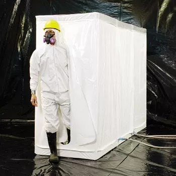 D-Con 3 – 77″ Fire Retardant Disposable Decontamination Shower & Airlock Enclosure