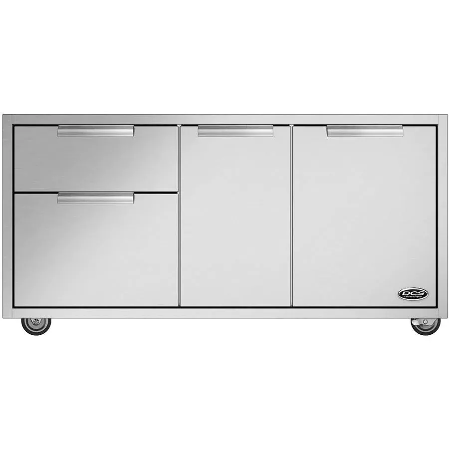 DCS: 48″ Grill CAD CART ONLY with (for 48″ Series 7 & 9 Grills) (Side Shelf Kits Sold Seperately)