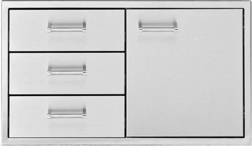 Delta 30″ Heat Door, 3 Drawer Combo – DHDD303-B