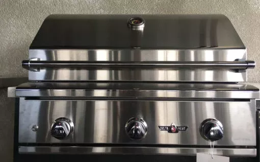 Delta Heat 32″ Built-in Grill, No Rotisserie – DHBQ32G