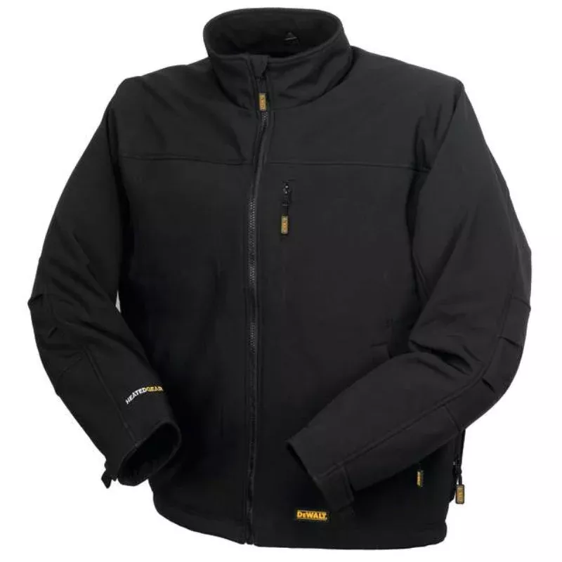 DEWALT Men’s Heated Soft Shell Jacket – Black – DCHJ060