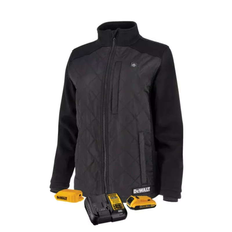 DEWALT Women’s Hybrid Heated Jacket – Black – DCHJ102BD1
