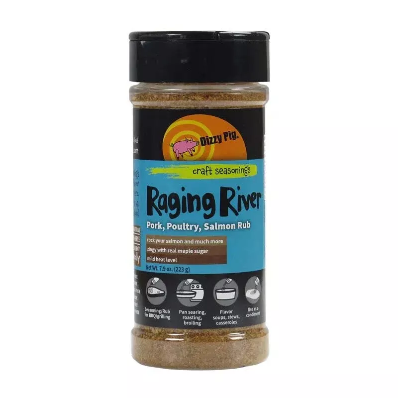 Dizzy Pig:Raging River (8oz. Shaker)