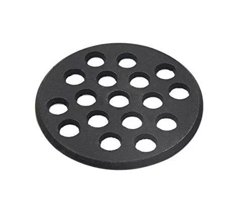Dracarys Round Cast Iron Grate, BBQ high Heat Charcoal Plate fit for Small and Mini Big