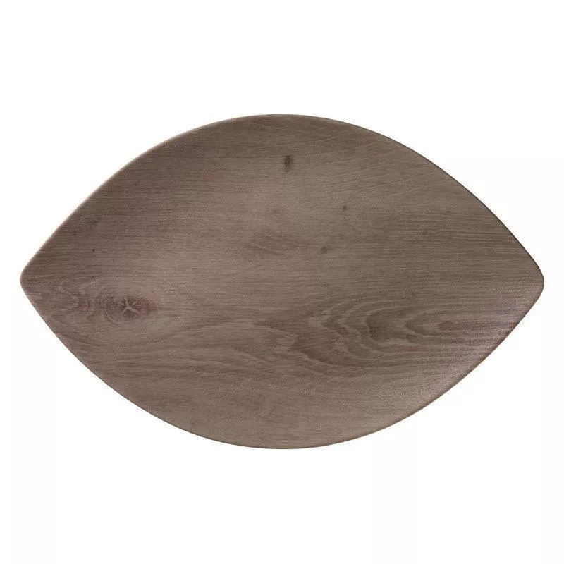 Drift Wood Leaf 16″ Serving Tray