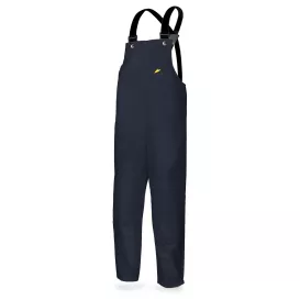 Dunlop 7643900 Bib Overalls w/Kneepad Pockets - Blue