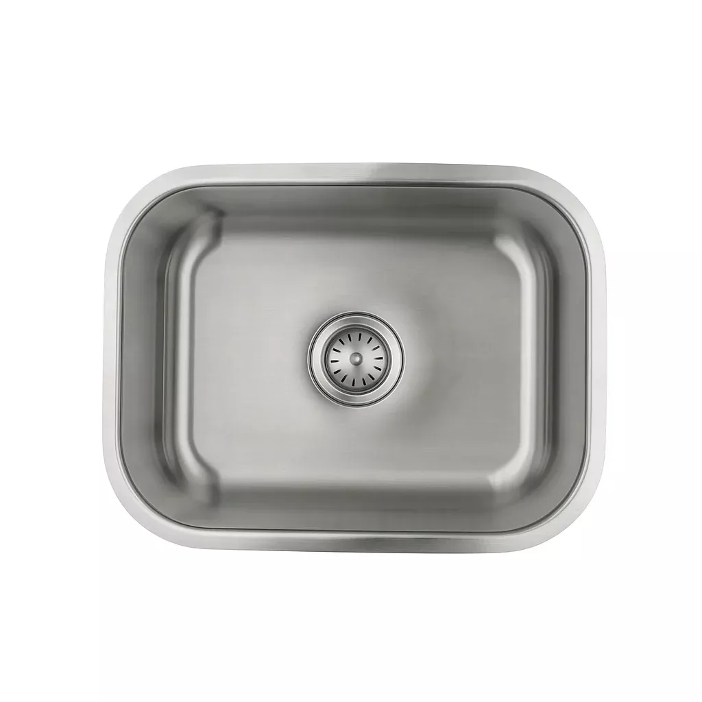 E-Stainless 18 Gauge, Large Single Bowl: 23 x 18 x 9 Inches Bowl Depth