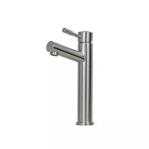 E-Stainless Lavatory: Single Handle w/ Pop Up (POP-03) (11 InchHeight suitable for vessel sinks)