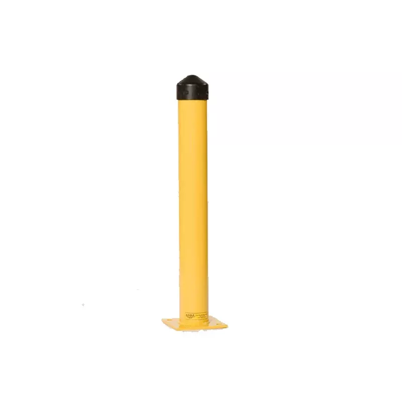 Eagle Steel Bollard Post – Round – 36″ H x 4″ Diameter – Schedule 40 – Safety Yellow