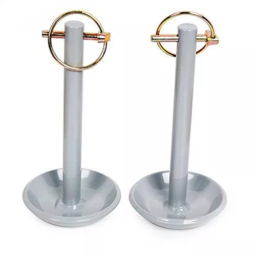ECOTRIC New Pair of Replacement Snow Plow Shoe Skid Snowplow Compatible with Moose ATV UTV