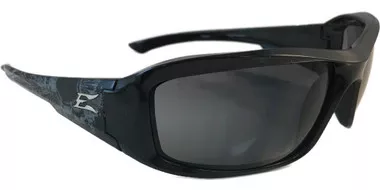 Edge Brazeau Safety Glasses Skull Frame w/ Smoke Lens