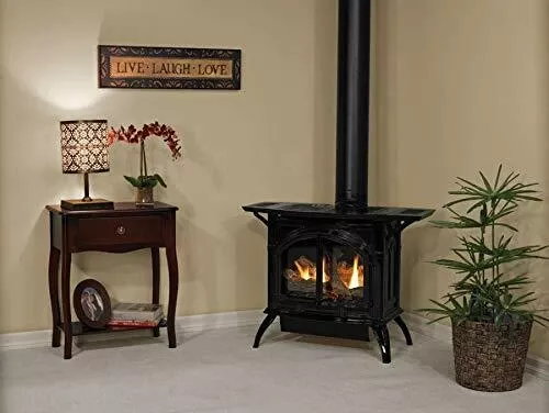 Empire Comfort Systems Heritage Cast Iron Matte Black Stove DVP20CC30FP - Liquid Propane