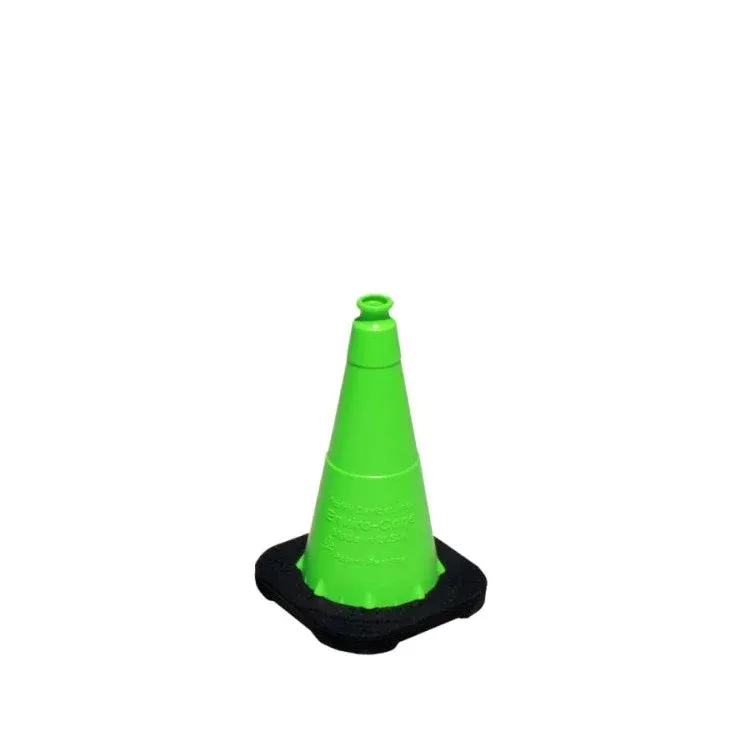 Enviro Cone 18″ Traffic Cone – Lime – 3 Lbs -No Reflective Collar