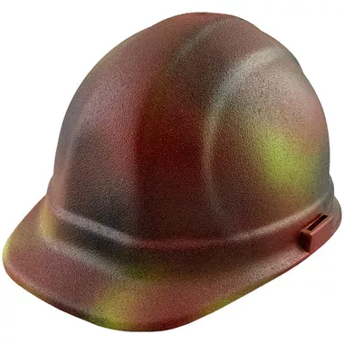 ERB Omega II Cap Style Hard Hats With Pin-Lock Suspensions Paintball Camo