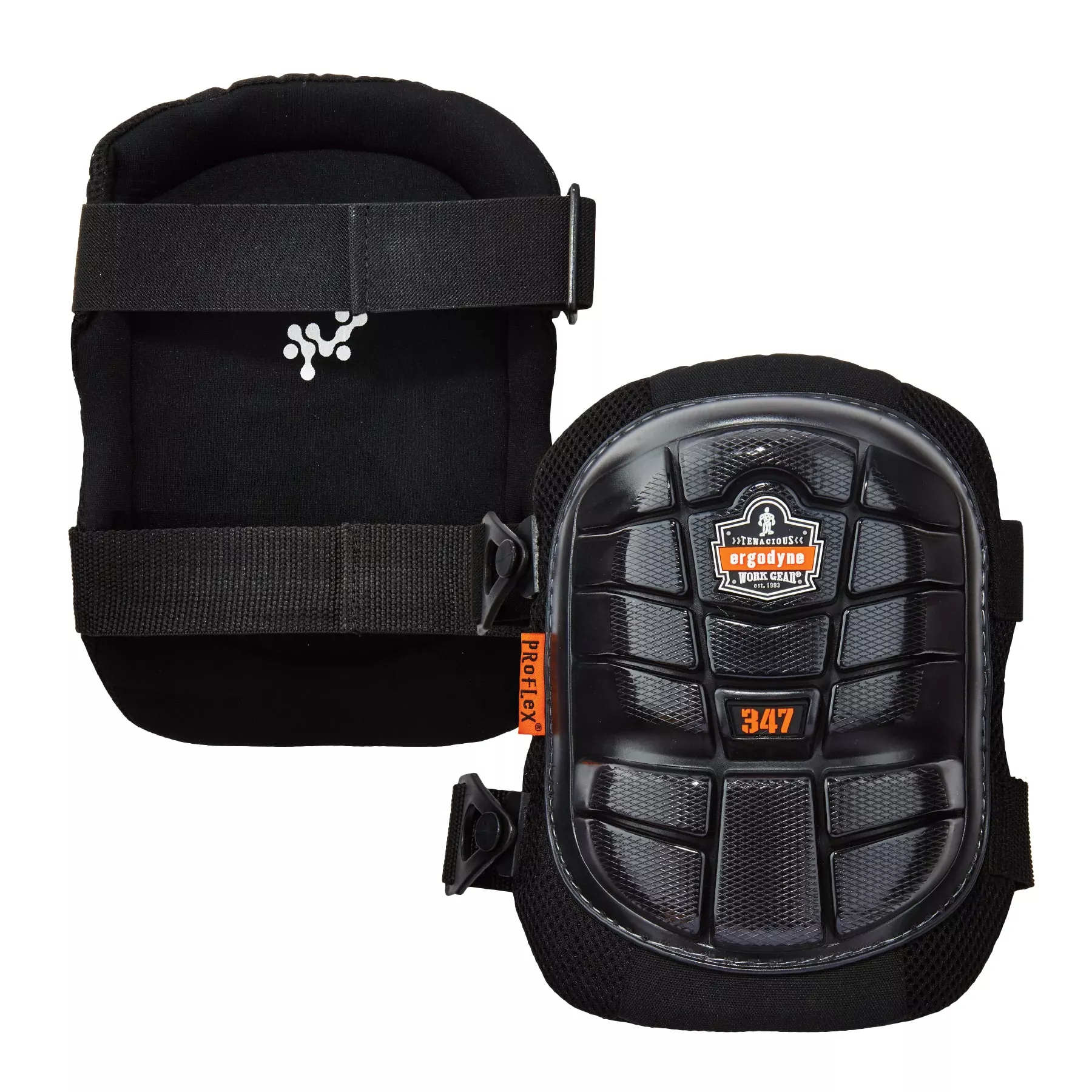 Ergodyne ProFlex 347 Lightweight Gel Knee Pads – Long Hard Cap