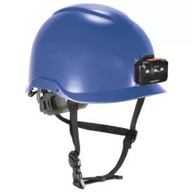 Ergodyne Skullerz 8976LED Type 2 Class E Safety Helmet with LED Light - Blue