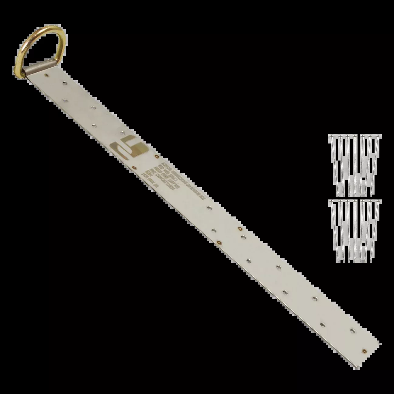 FallTech 17″ Single-D Permanent Roof Anchor for Wood – 7434