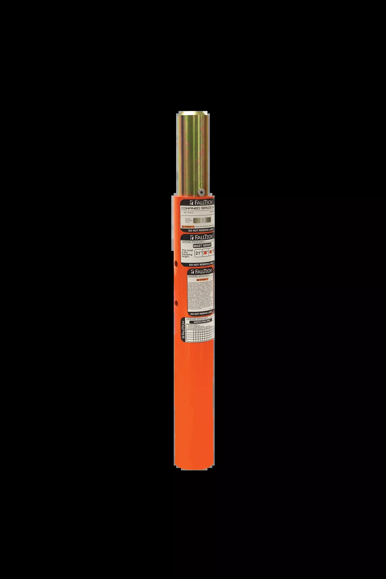 FallTech 21" Lower Mast Extension for Confined Space Davits - 6500321