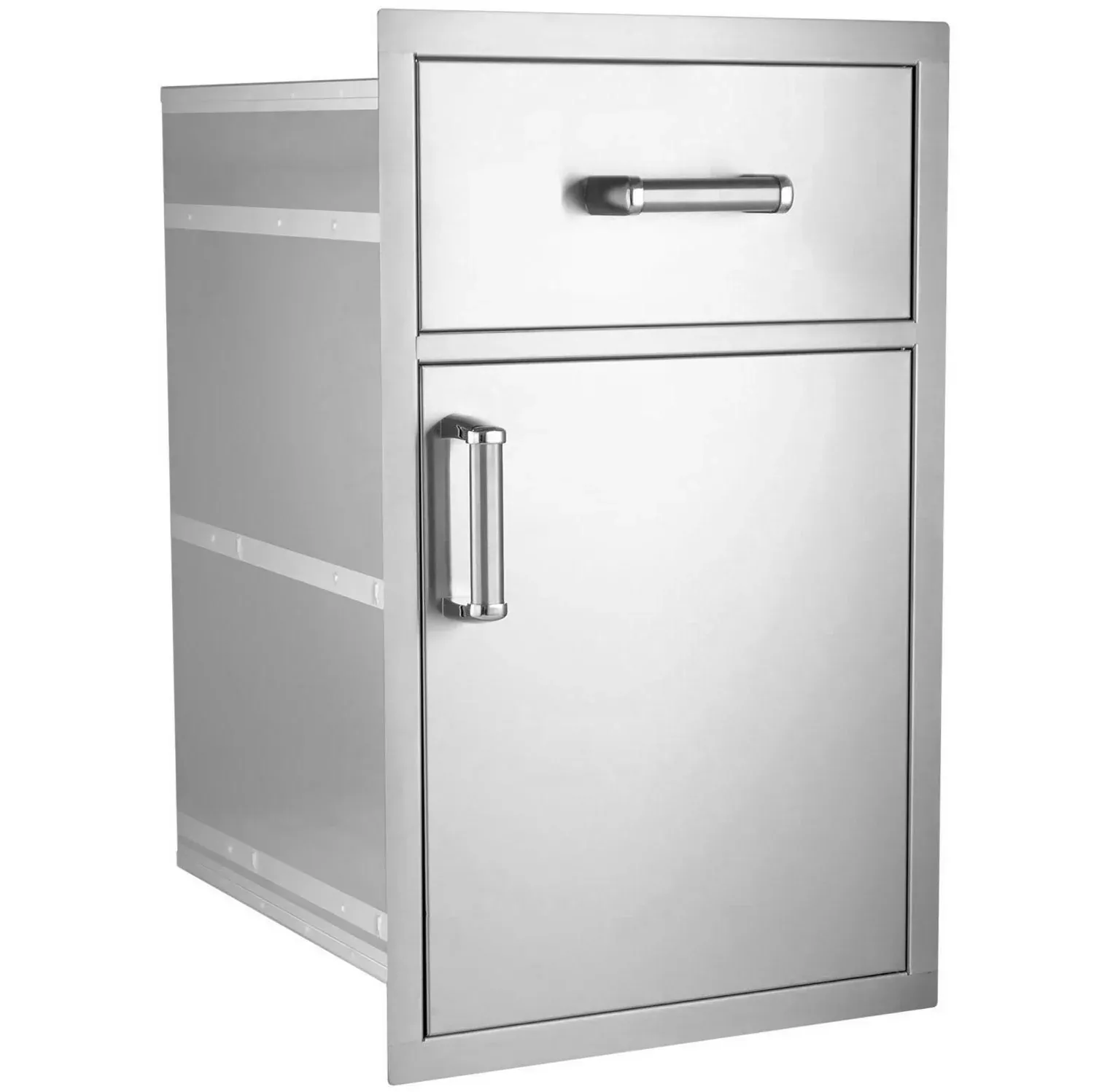 Fire Magic Premium Flush Large Pantry Door & Drawer Combo, 20×33.5-Inch