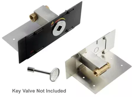 Fire Pit Key Valve Mounting Bracket