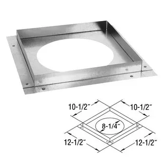 Firestop For 5″ X 8″ Direct Vent Pipe