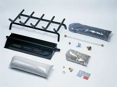 Flaming Ember Extra Burner & Grate Kit (FXH) for Vented Fireplaces