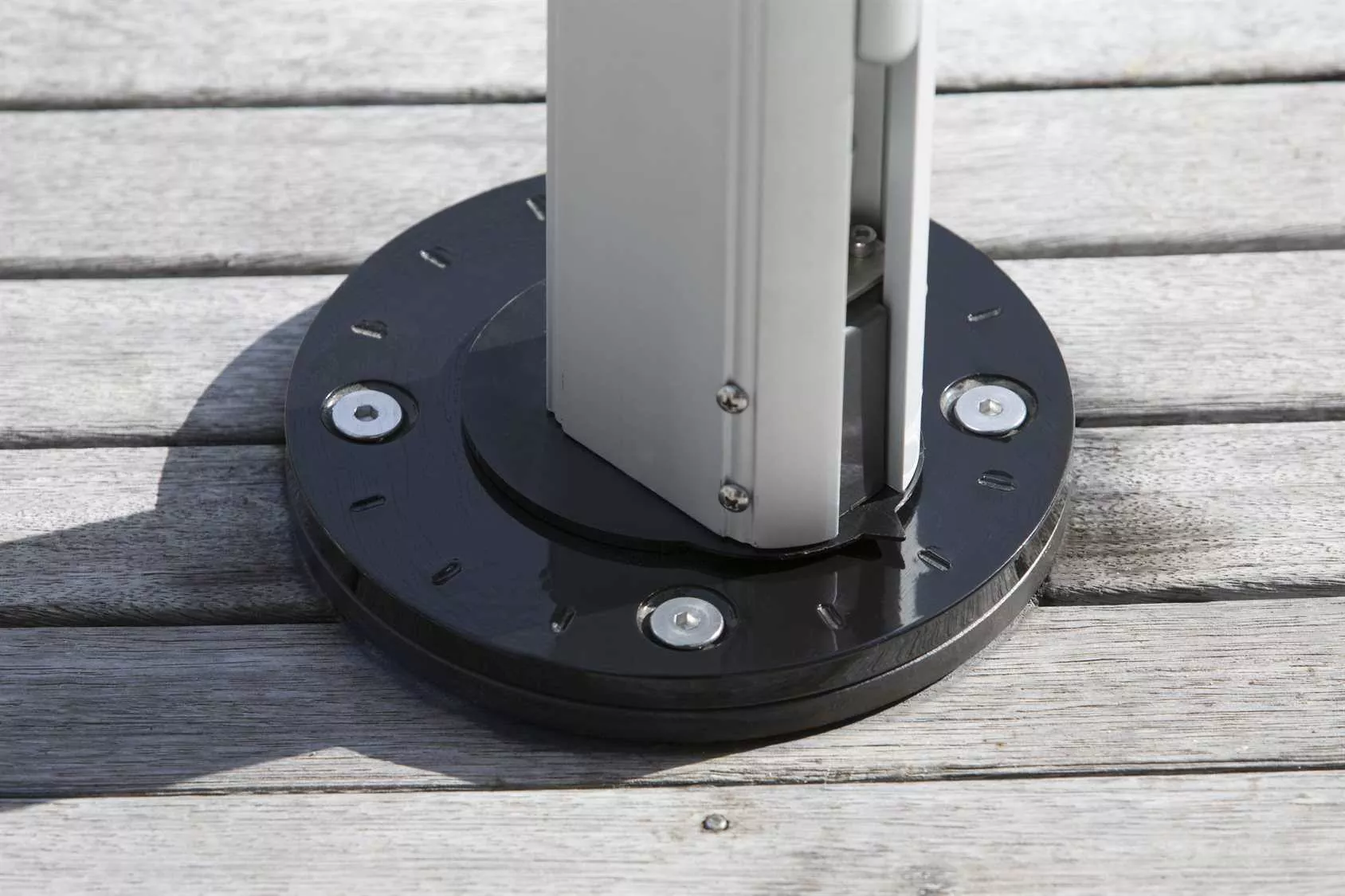 Frankford Eclipse Steel Silver Mist Surface Mounting Plate