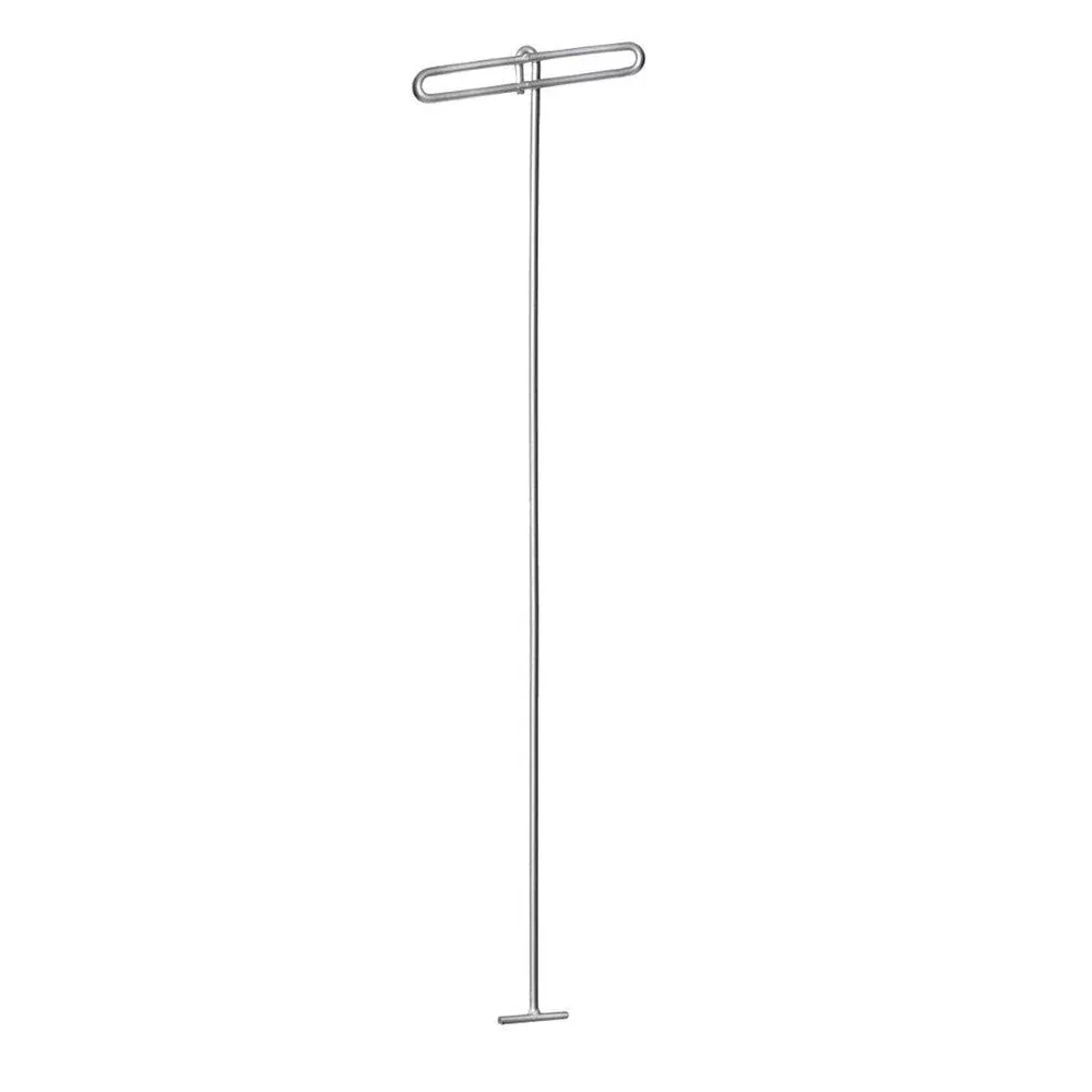 G-Line 4168-SS T-Hook Stainless Steel Floor Grate Tool