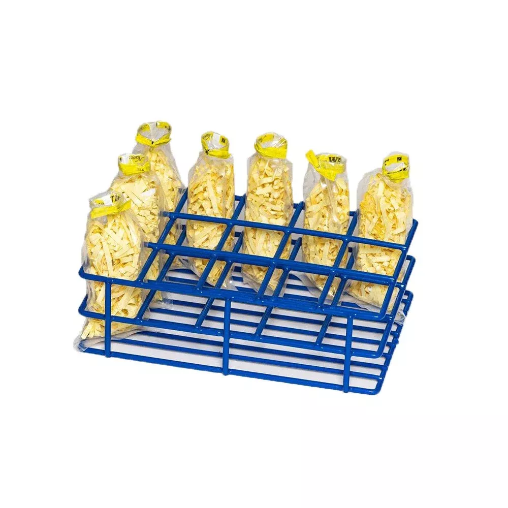 G-Line 4185 15-Socket Specimen Bag Rack Steel