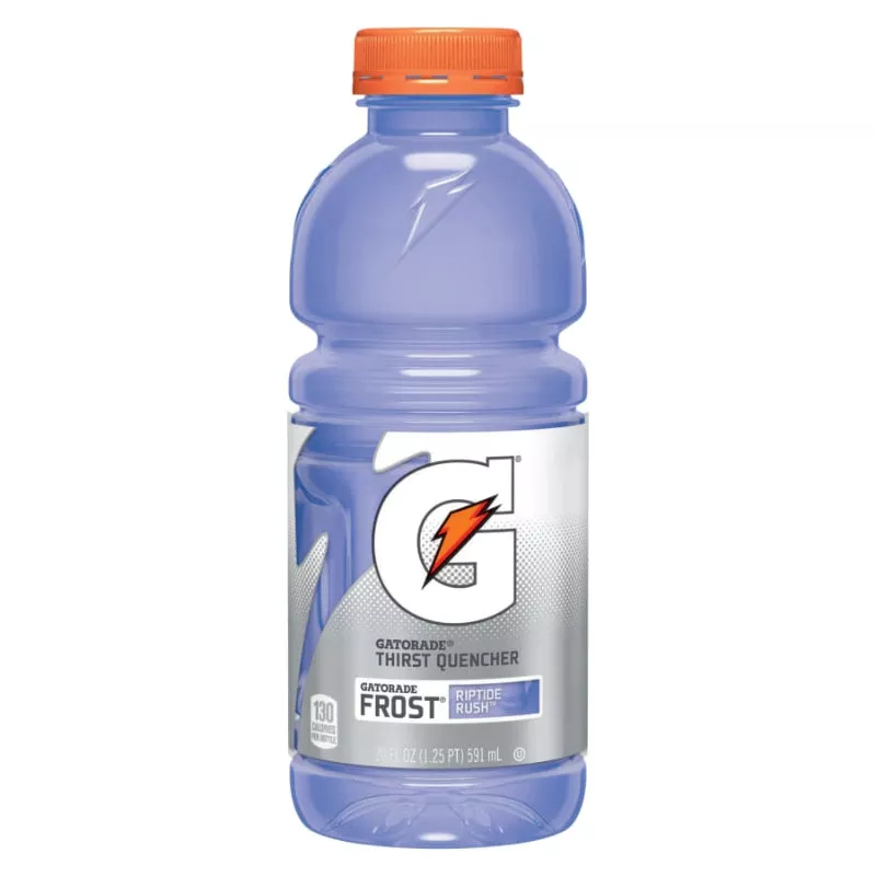 Gatorade 20 oz Wide Mouth Bottles –On-the-Go Hydration 24 Pack Case