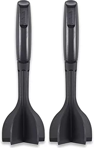 GoodCook High-Temp Nylon 5-Blade Head 10″ Hamburger Ground Meat Choppers Pack of 2, Black