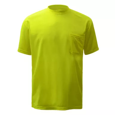 GSS Non-ANSI Hi Vis Lime Moisture Wicking T-Shirt 5501