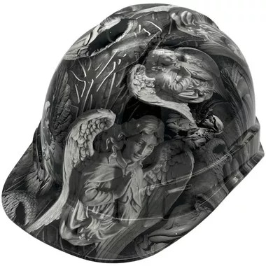 Guardian Angel Hydro Dipped Hard Hats Cap Style